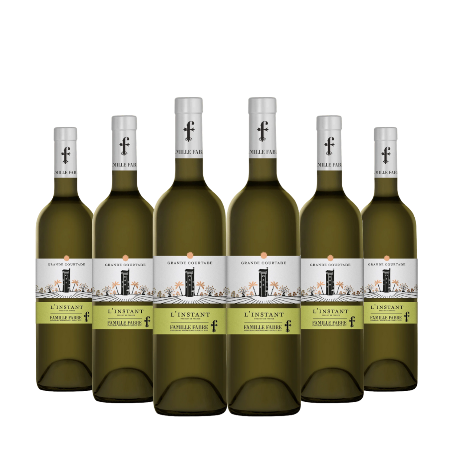 IGP Pays d'Oc Sauvignon Blanc L'Instant Famille Fabre 2021   Pack of 6 bottles