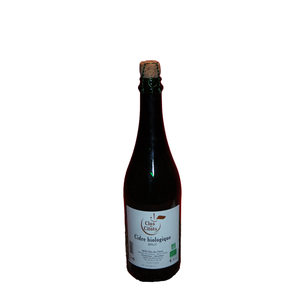 Organic Brut Farm Cider by Clos des Citots 75cl
