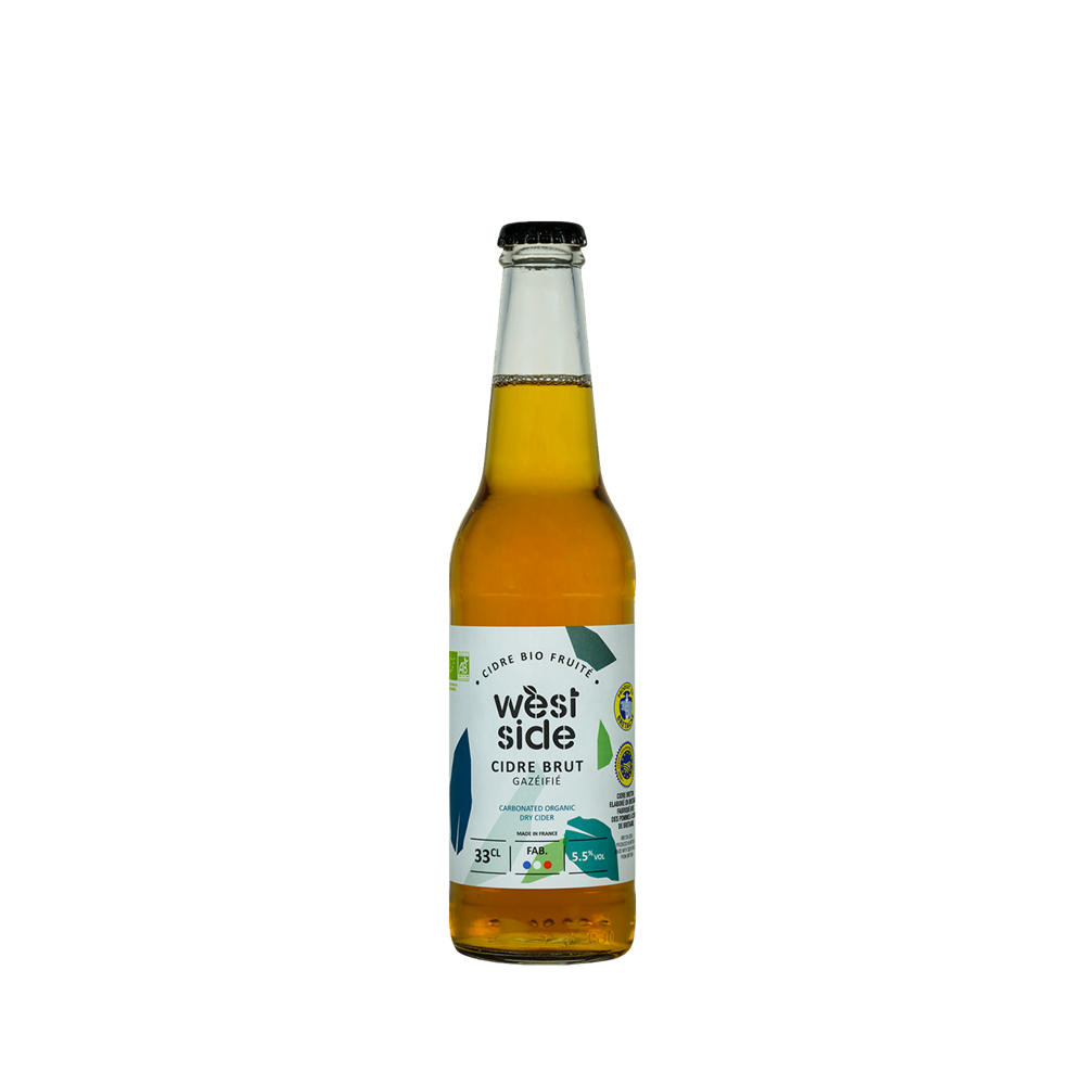 Cidre Brut Organic West Side by Cototerra 33cl