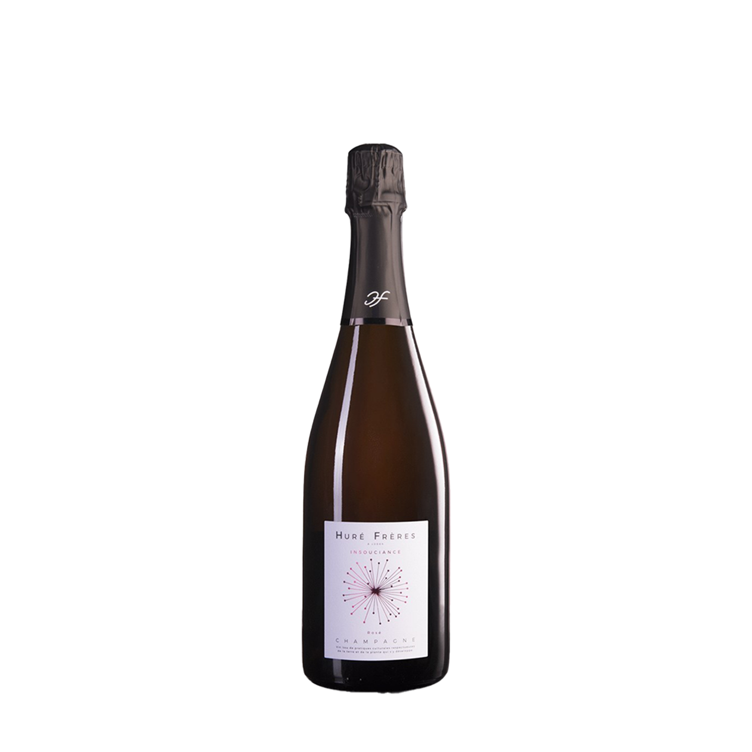Champagne Rose Brut Insouciance Domaine Hure Freres NV
