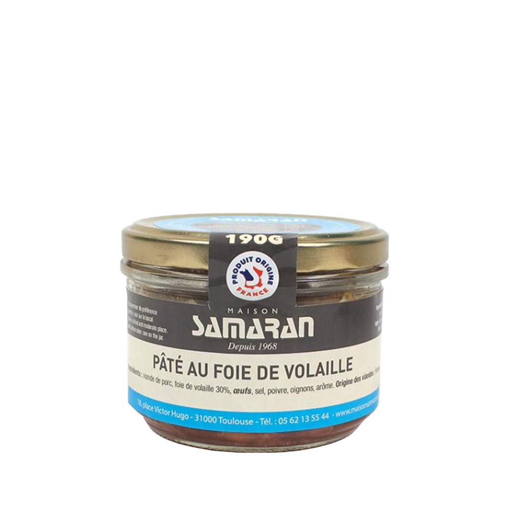 Pate au Foie de Volailles By Maison Samaran 190g
