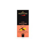 Dark Chocolate Bar Manjari Orange 64% by Valrhona 85g
