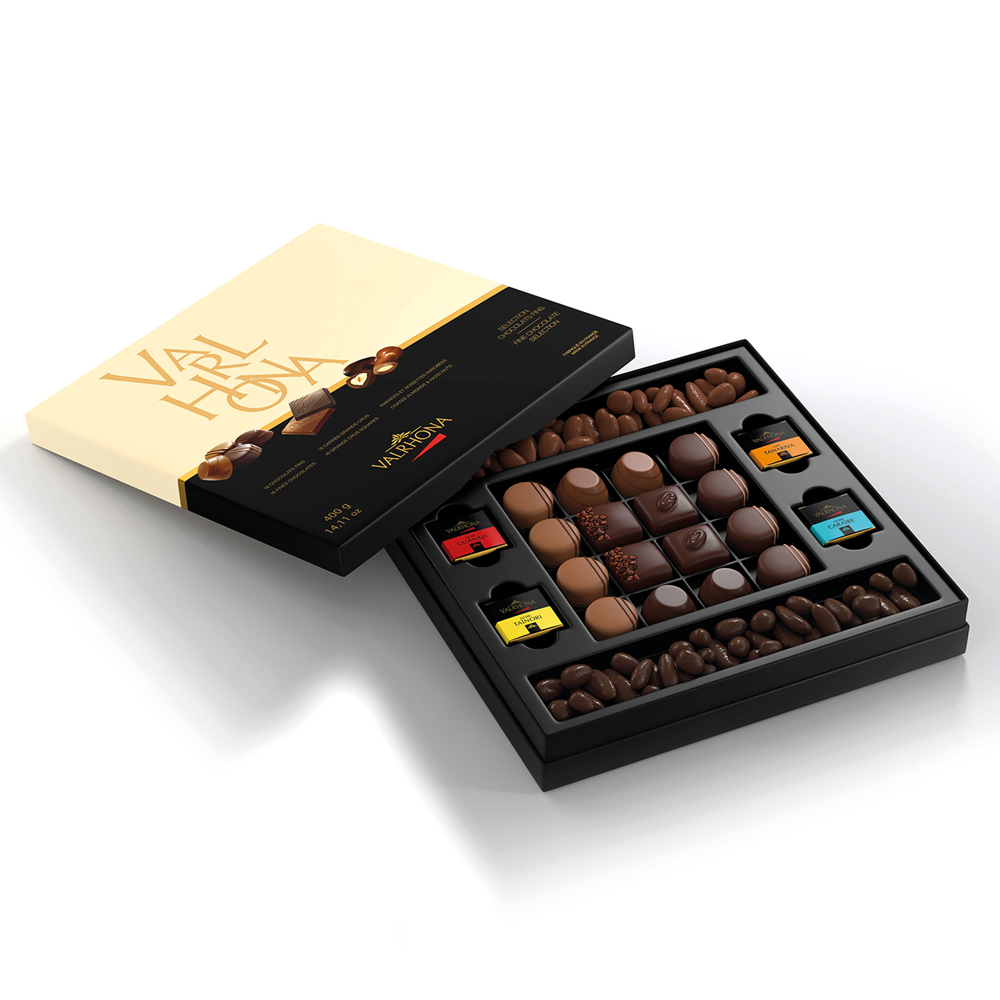 Chocolate Coffret Selection by Valrhona 400g
